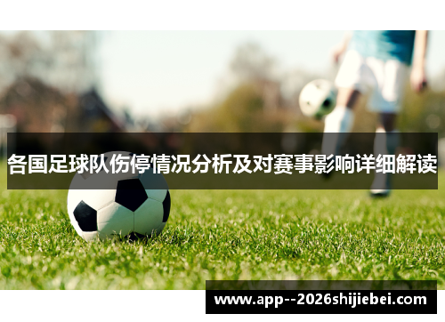各国足球队伤停情况分析及对赛事影响详细解读